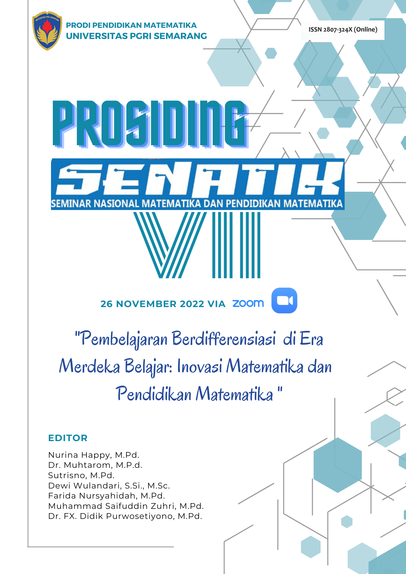					View Vol. 7 (2022): SENATIK 7
				